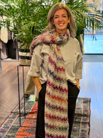 Déjà vu – 70x180 – sjaal